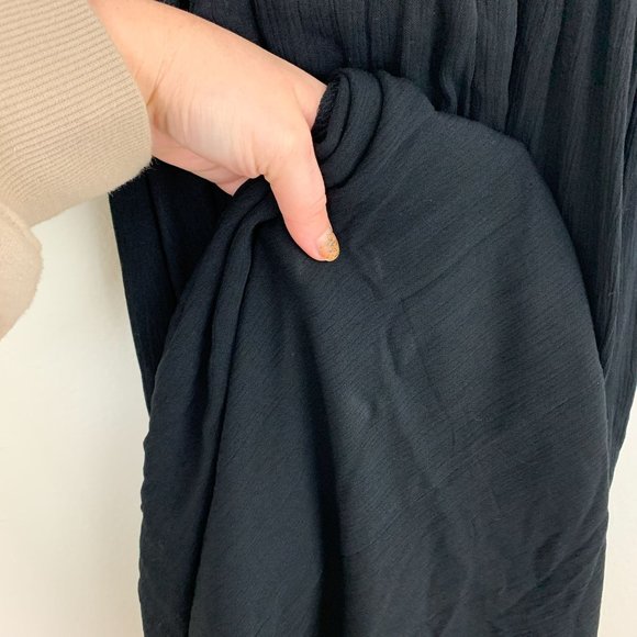 Lulu’s Lost in Paradise Black Maxi Dress XS - Picture 6 of 7